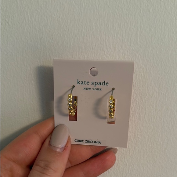 kate spade Jewelry - Kate Spade hoop Earrings